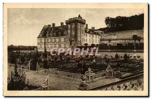 Cartes postales Villandry Le Chateau et les Jardins