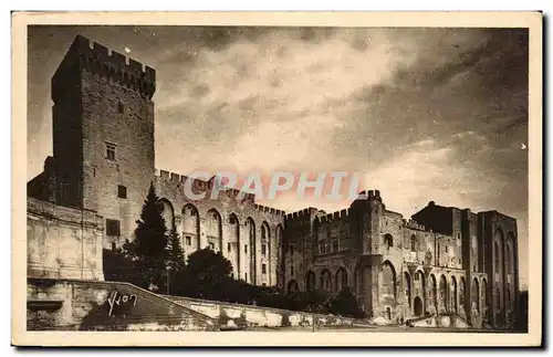 Ansichtskarte AK Avignon Facade Principale du Palais des Papes