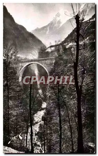 Ansichtskarte AK Luz Saint Sauveur Le Pont Napoleon