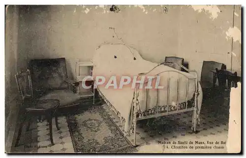 Cartes postales Maison de Sante du Mans Chambre de Premiere clause