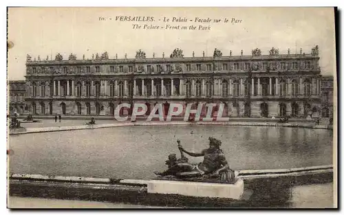 Ansichtskarte AK Versailles Le Palais Facade sur Le Parc