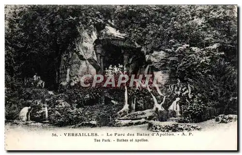 Cartes postales Versailles Le parc des Bains d&#39Appollon