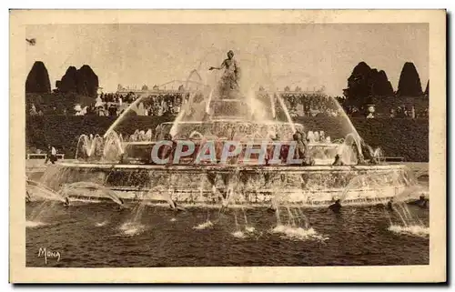 Cartes postales Les Petits Tableaux De Versailles Le Bassin de Latonne Grandes Eaux