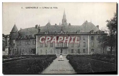 Cartes postales Grenoble L&#39hotel De Ville