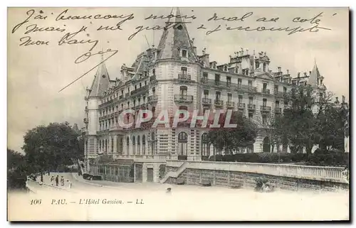 Cartes postales Pau L'Hotel Gassion