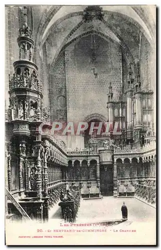 Cartes postales St Bertrand de Comminges Le chapitre Orgue