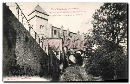 Cartes postales Saint Bertrand De Comminges la cathedrale vue de l&#39Irisson