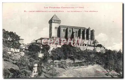 Cartes postales Saint Bertrand De Comminges La cathedrale Vue generale