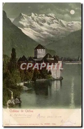 Cartes postales Chateau De Chillon Suisse