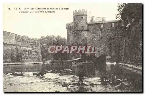 REPRO Metz Porte des Allemands et Anciens Remparts