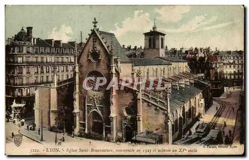 Cartes postales Lyon Eglise Saint Bonaventure