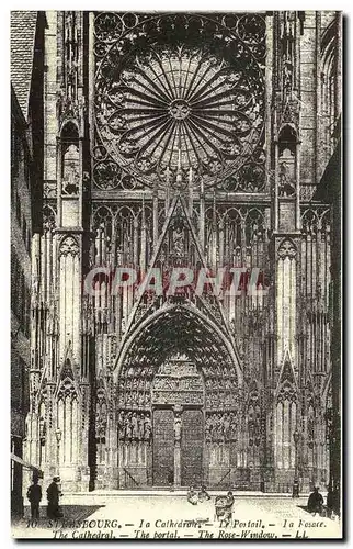 REPRO Strasbourg La Cathedrale Le Portail La Facade