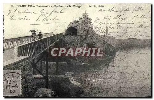 REPRO Biarritz Passerelle et Rocher de la Vierge