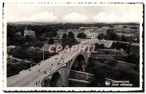 Cartes postales Luxembourg Pont Adolphe