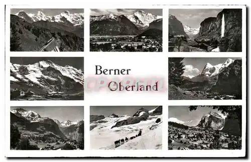 Cartes postales Berner Oberland