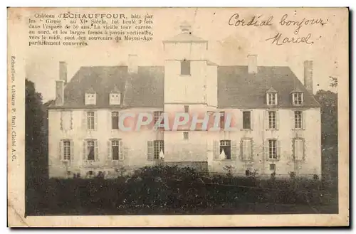 Cartes postales Chateau d'Echauffour
