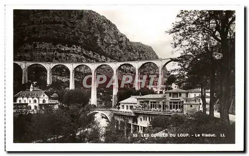 Cartes postales Les Gorges du Loup Le Viaduc