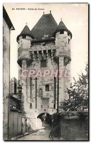 Cartes postales Nevers Porte du Croux