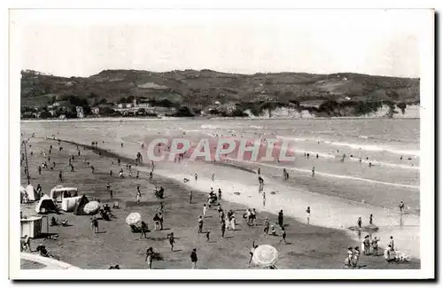 Cartes postales Hendaye Vue Generale De La Plage