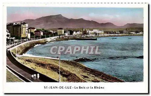 Ansichtskarte AK St Jean De Luz La Baie Et La Rhune