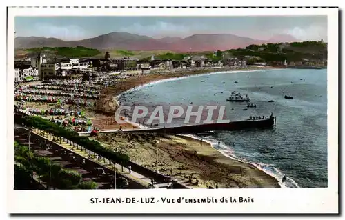 Cartes postales St Jeau De Luz Vue D&#39Ensemble De La Baie