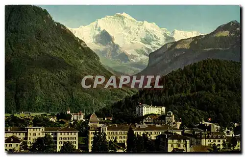 Cartes postales Interlaken Jungfrau