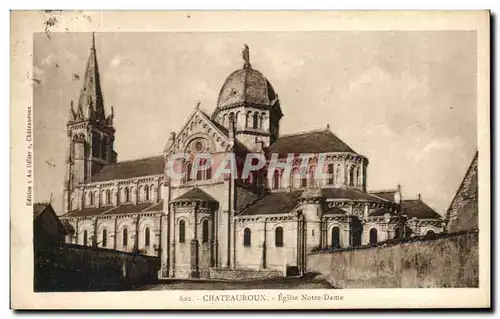 Cartes postales Chateauroux Eglise Notre Dame