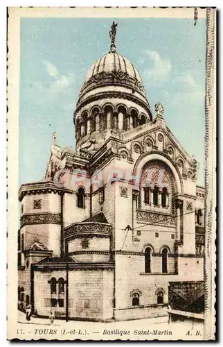 Cartes postales Tours Basilique Saint Martin