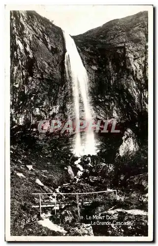 Cartes postales moderne Le Mont Dore La grande cascade