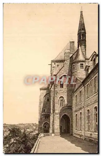 Ansichtskarte AK La terrasse de l&#39abbaye St Pierre de Solesmes dominant la Sarthe