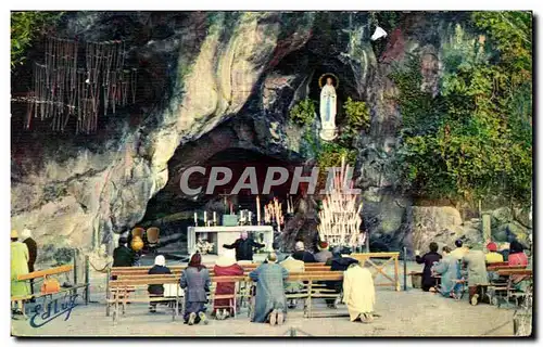 Moderne Karte Lourdes La Grotte Miraculeuse