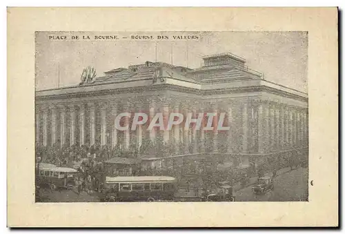 Cartes postales Paris De La Bourse Bourse Des Valeurs