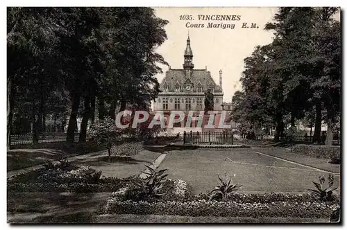 Cartes postales Vincennes Cours Marigny