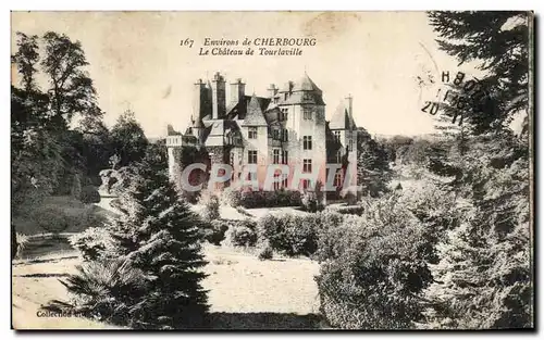 Cartes postales Environs de Cherbourg Le Chateau de Tourlaville