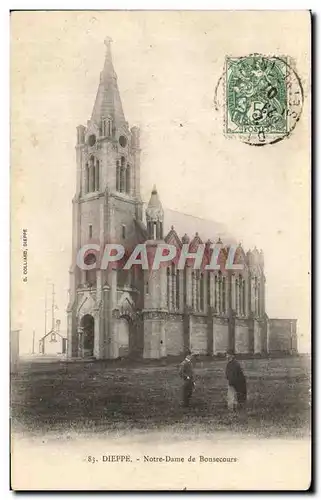 Ansichtskarte AK Dieppe Notre Dame de Bosecours