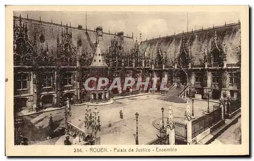 Cartes postales Rouen Palals de Justice Ensemble