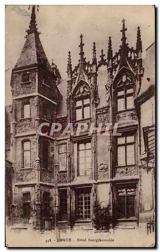 Cartes postales Rouen Hotel Bourgtheroulde