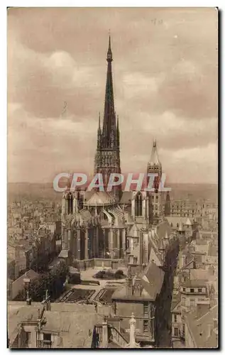 Cartes postales Rouen Abside de la Catbedrale