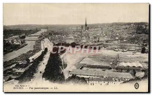 Cartes postales Rouen Vue Panoramique