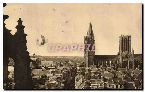 Cartes postales La Normandie Pittoresque Coutances La Cathedrale