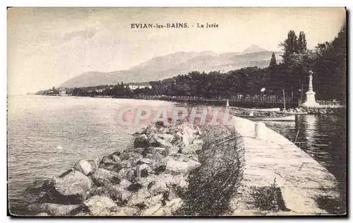 Cartes postales Evian les Bains La Jetee