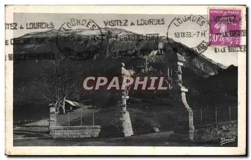 Cartes postales Lourdes Pic du Jer Entree de la gare du funiculaire