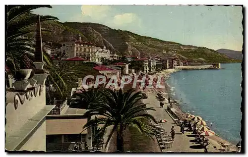 Cartes postales Menton La Promenade