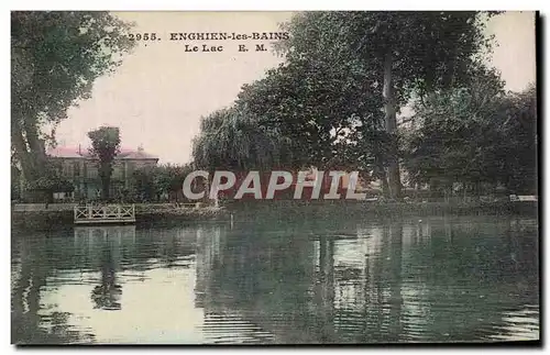 Cartes postales Enghien les Bains Le Lac