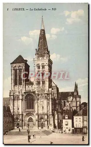 Cartes postales Lisieux La Cathedrale