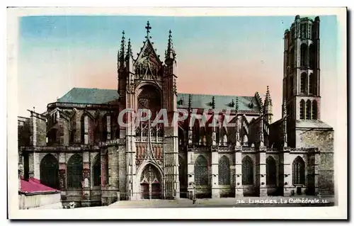 Cartes postales Limoges La Cathedrale