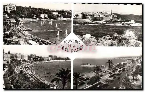 Cartes postales Souvenir De Cote D&#39Azur