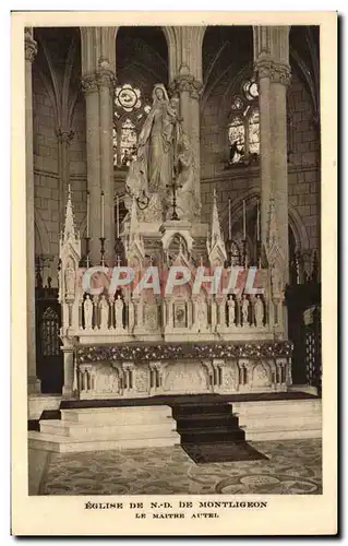 Cartes postales Eglise ND De Montligeon Le Maitre Autel