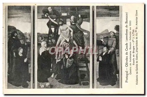 Cartes postales Portugal Oliveira do Conds Quadro de Ambrosins