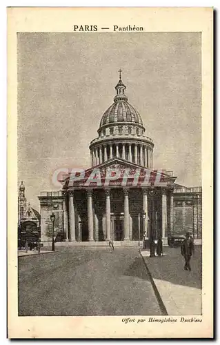 Ansichtskarte AK Paris Pantheon Offert par Hemoglobine Deschiens